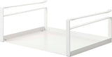 Yamazaki 2443 Under Cabinet Storage Rack, White, Approx. W 12.0 x D 9.4 x H 4.7 inches (30.5 x 24 x 12 cm), Plate, Kitchen, Hanging Shelf,