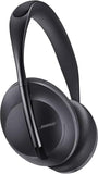 Bose Noise Cancelling Headphones 700, Wireless Bluetooth Over-Ear Headphones with Built-In Mic, Up to 20 Hours Battery Life, Voice Assistant Compatible - Black