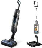 Philips Domestic Appliances Cordless Wet & Dry Vacuum 7000 Series, Vacuum & Wet Mopping, Automated Self-Ceaning, Up To 25min runtime & 180m², Black (XW7110/02)