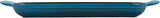 Le Creuset Square Cast Iron Griddle Pan, 24cm, Deep Teal
