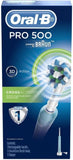 Oral-B 3D PRO 500 Electric Toothbrush, White, 1ct