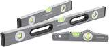 WORKPRO Torpedo Level, 3-Piece Spirit Level Set(9