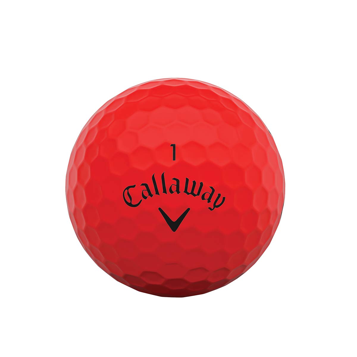 Callaway Golf Supersoft Matt Golf Balls Red Pack Of 12 Secondary image