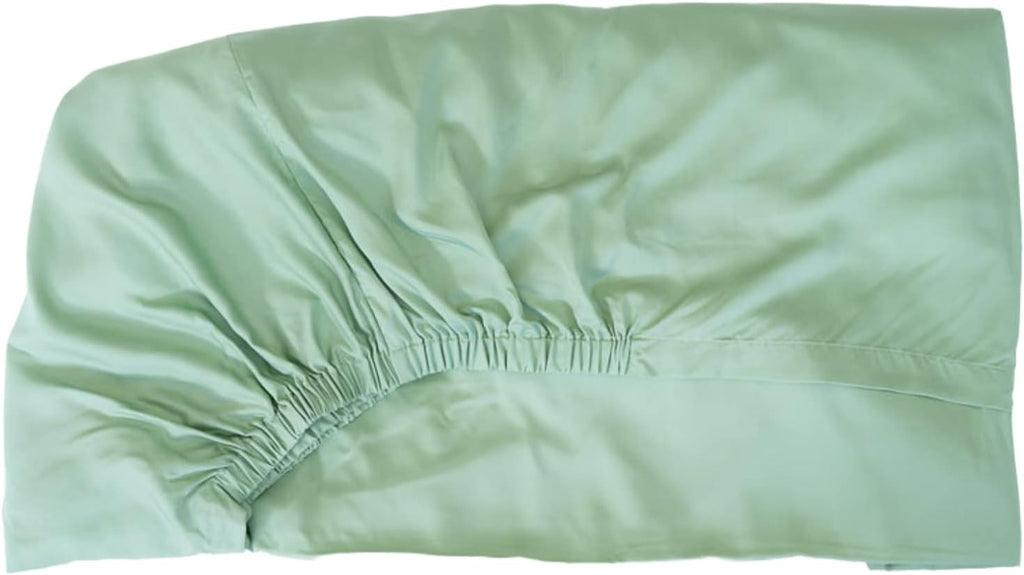 Weavve Home Lyocell Fitted Sheet Queen Size Blush Pink