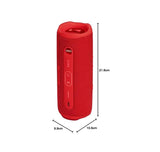 JBL Flip 6 Portable Bluetooth Speaker with 2-Way Speaker System, Red