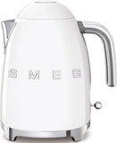 Smeg KLF04PGUK Variable Temperature Electric Kettle, 1.7L,WHITE