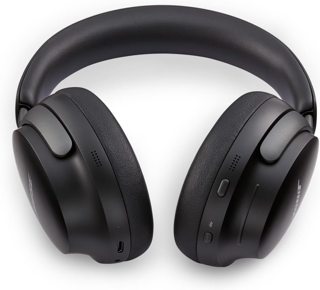 Bose QuietComfort Ultra Wireless Noise Cancelling Headphones With Spatial Audio Black