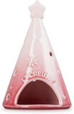 Le Creuset Star Relief Candle Stand, Pale Rose