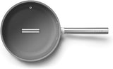 Smeg CKFF2801RDM Non-Stick Frying Pan, 28cm, Red