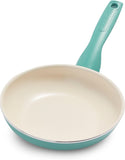 GreenPan CC002478-001 Rio Healthy Ceramic Nonstick, Frypan, 7'', Turquoise
