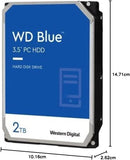 Western Digital WD20EZBX Caviar Blue 3.5in SATA III HDD 7200RPM 2TB