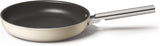 Smeg CKFF3001CRM Non-Stick Frying Pan, 30cm, Cream