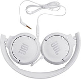 JBL TUNE 500 On Ear Headphones White