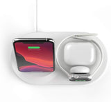 Belkin Boost Up Chrg 3-in-1 Wrles Chrg Apple WHT