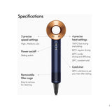 Dyson Supersonic Hair Dryer (Prussian Blue/Rich Copper)