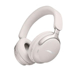 Bose QuietComfort Ultra Wireless Noise Cancelling Headphones with Spatial Audio, White Smoke
