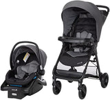 Safety 1st Smooth Ride Travel System Stroller with OnBoard 35 LT Infant Car Seat (Monument 2)