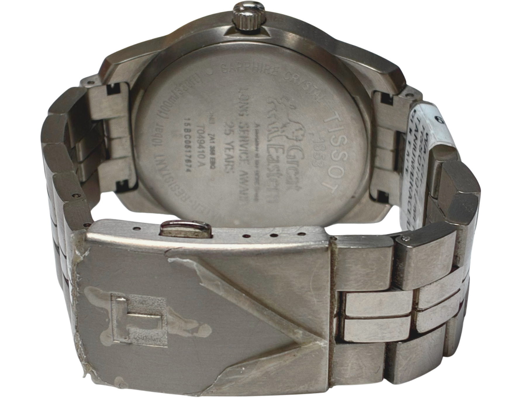 Tissot Mens T049410 A PR 100 Analog Swiss Quartz Titanium Watch 38mm