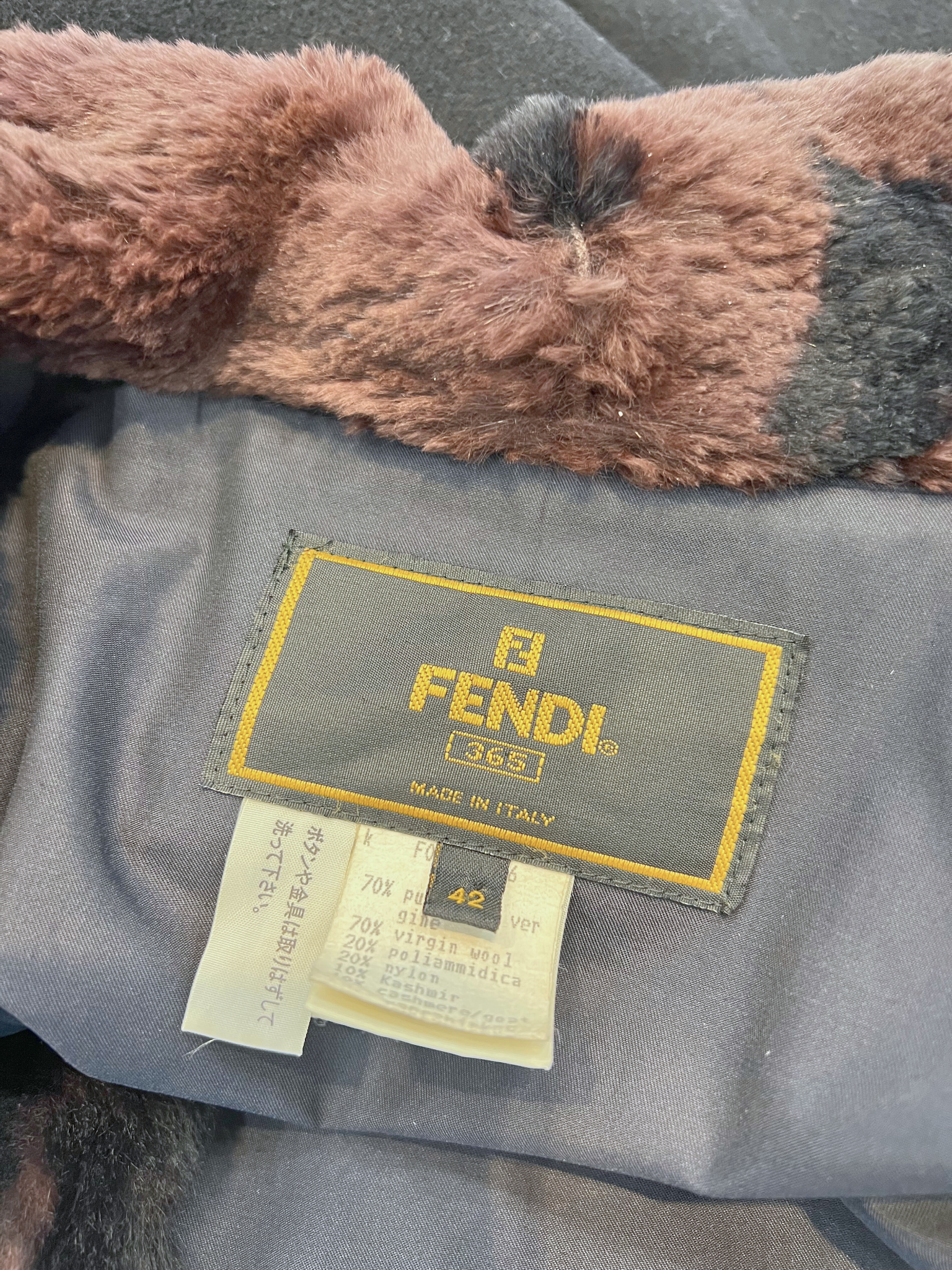 Fendi Fur Long Coat Secondary image
