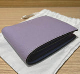 Coach BiFold Coin Wallet Leather Lilac