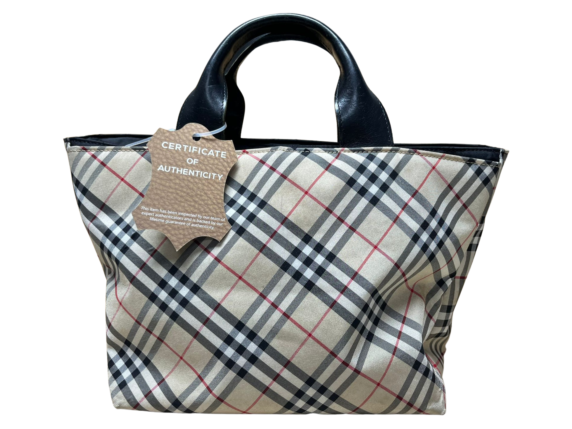 Burberry Nova Check Tote Bag