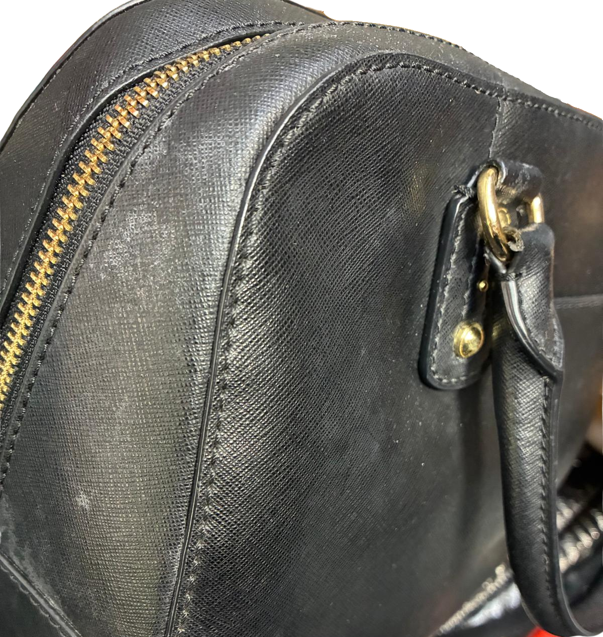 Michael Kors 35S3GSAS3L Saffiano Large Dome Satchel