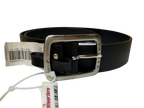 Baleno Leather Belt Black Size 29in