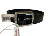 Baleno Leather Belt Black Size 29in