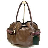 Cole Haan Dark Brown Leather Shoulder Bag