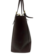 Tory Burch Leather York Buckle Tote Brown