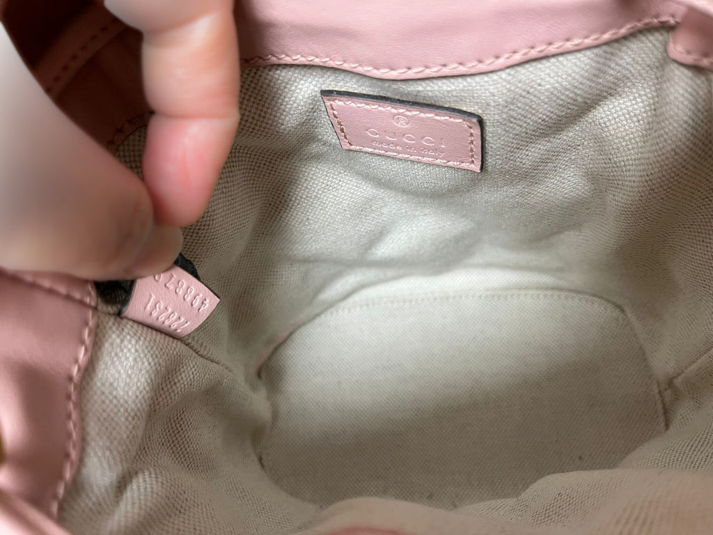 Gucci GG Matelassé Bucket Bag