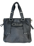 Chloe Large Leather Tote Bag