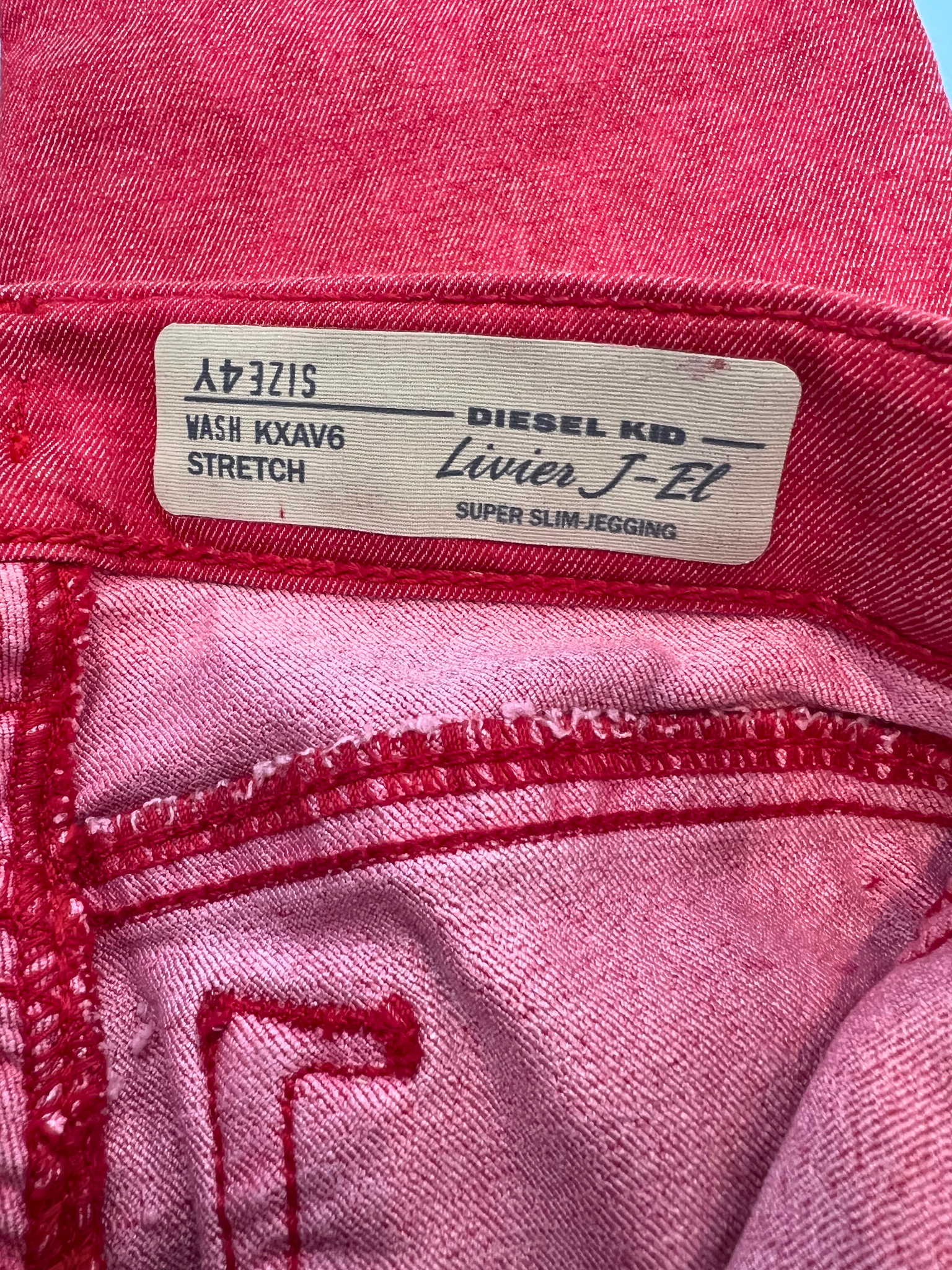 Diesel Kids Denim Pants Secondary image