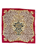 Christian Dior Leopard Silk Shawl