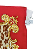 Christian Dior Leopard Silk Shawl