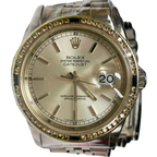 Rolex 16234 Datejust 36 Custom Diamond Bezel