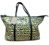 Shanghai Tang Prosperity Cloud Patterned Tote Bag