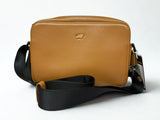 Braun Buffel Leather Camera Style Crossbody Bag