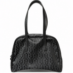 Aigner Vintage Monogram Jacquard Handbag Satchel
