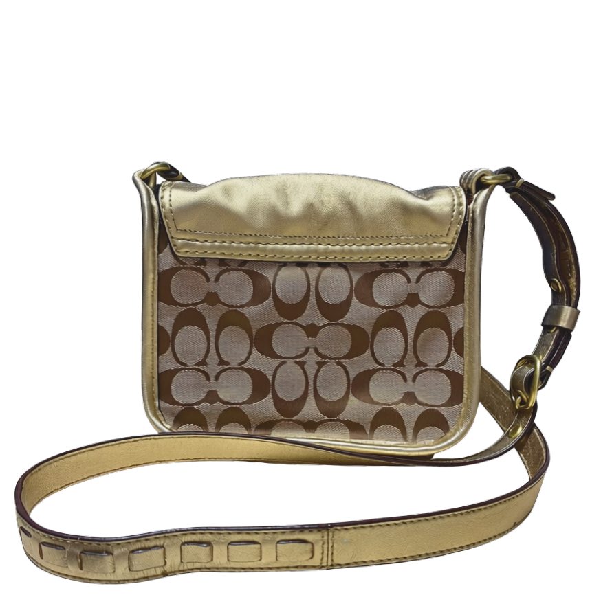 Coach 11593  Bleecker Signature Canvas Mini Buckle Flap Bag Secondary image
