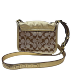 Coach 11593  Bleecker Signature Canvas Mini Buckle Flap Bag