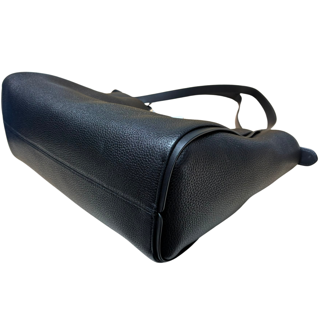 Kate Spade Knott Large Tote Bag Black Pebbled Leather