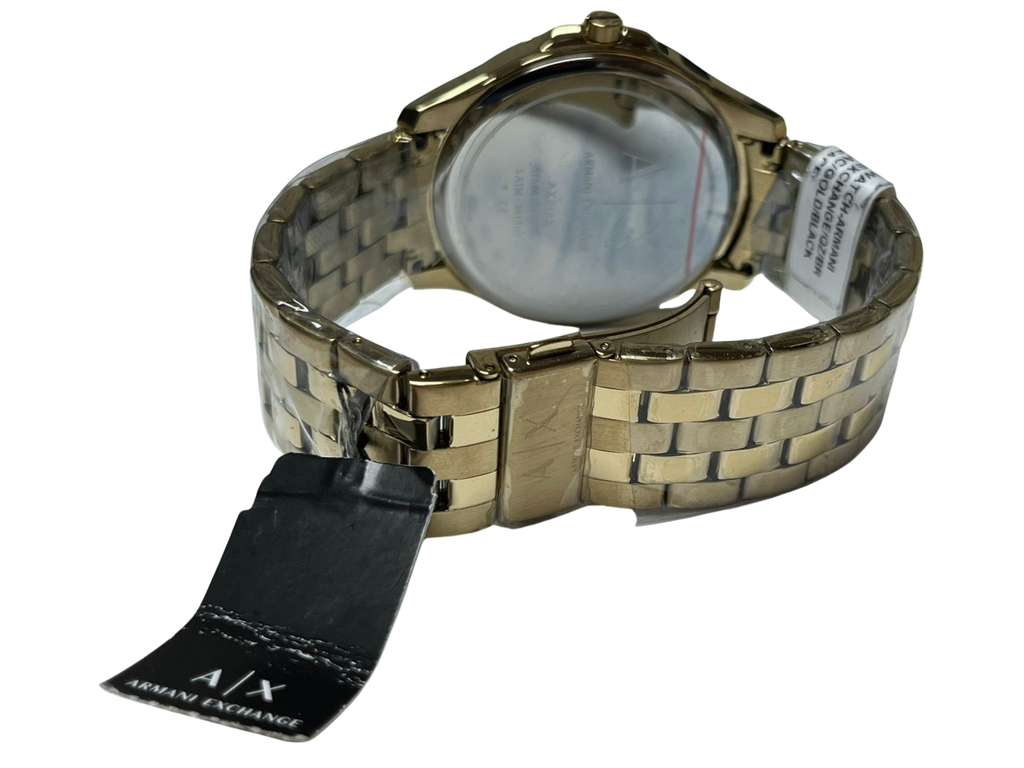 Armani Exchange Hampton Mens GoldTone Watch AX2145