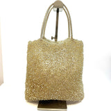 Anteprima Gold Wire Meshed Tote Bag