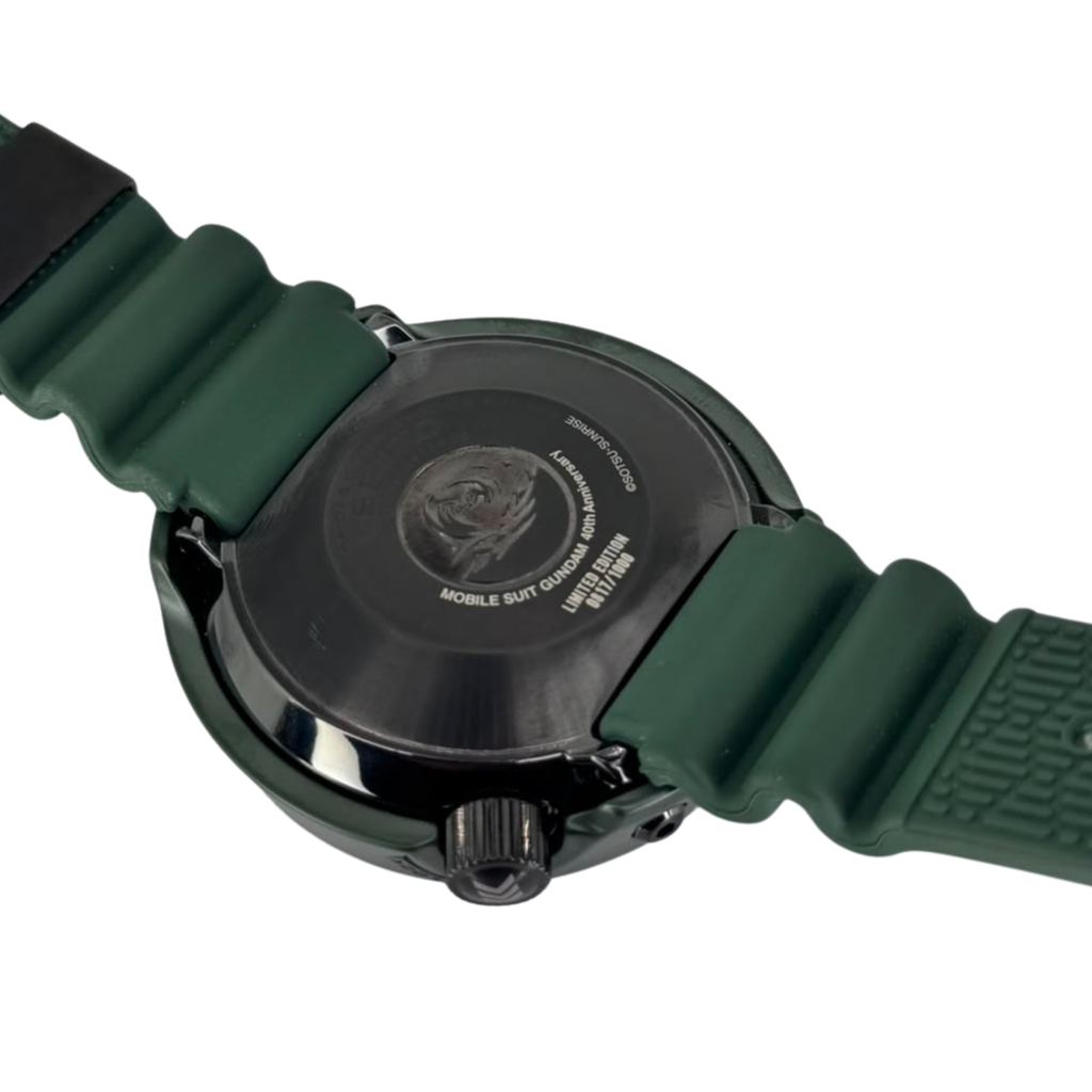 Seiko SLA029J1 Marinemaster Emperor Tuna Prospex x Gundam Zaku II 40th Anniversary 1000m Men's Watch, 52.40mm