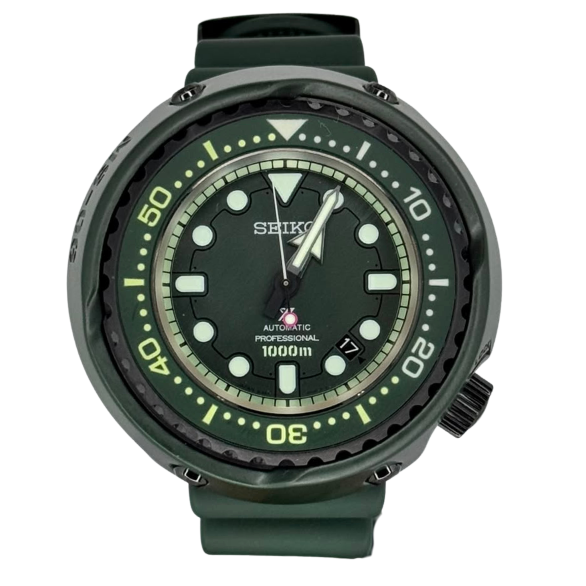 Seiko SLA029J1 Marinemaster Emperor Tuna Prospex x Gundam Zaku II 40th Anniversary 1000m Men's Watch, 52.40mm