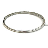 750WG Diamond Bangle