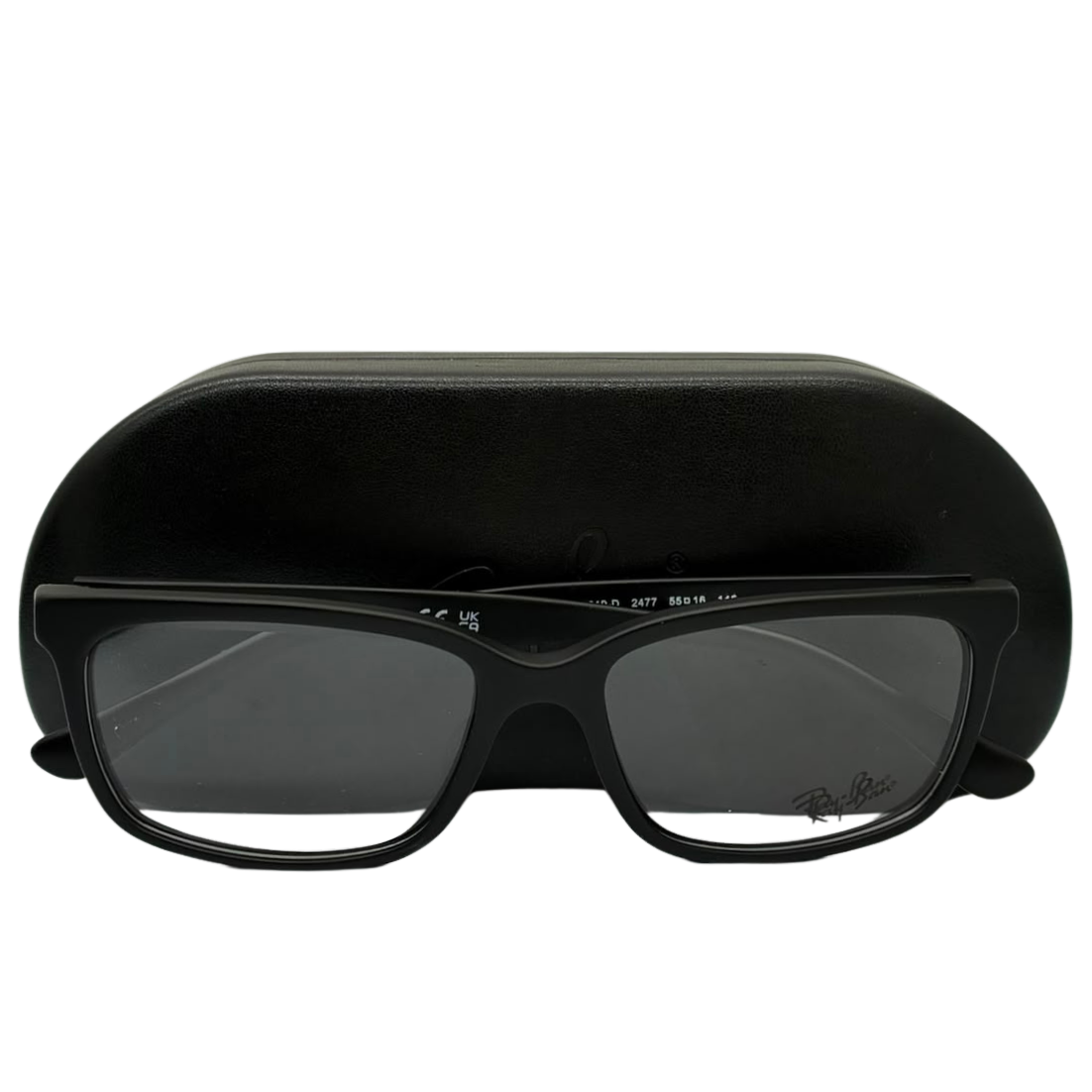 RayBan RB5319D Black Glasses Matte Frame With 55mm Lenses Secondary image