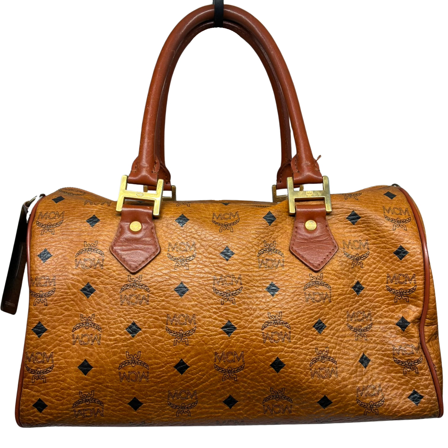 MCM Vintage Visetos Monogram Boston 35 Duffle Bag Secondary image