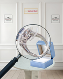 Diamond Tanzanite Ring 4.57K 12.3Gram